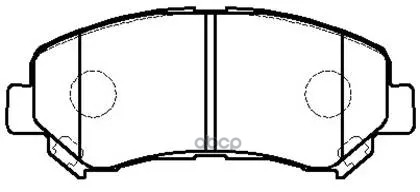 Колодки тормозные дисковые передн NISSAN: QASHQAI 07- HSB арт. HP5255