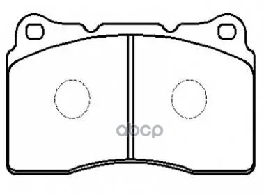 Колодки Тормозные Дисковые Mitsubishi: Lancer Evo 2003 On (Brembo)  Volvo: S60r 05- HSB арт. HP8300