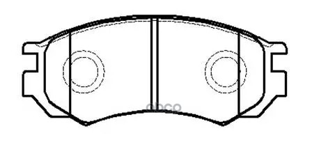 Колодки Тормозные Дисковые Nissan: Pulsar, Sunny HSB арт. HP9051
