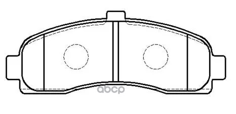 Колодки Тормозные Дисковые Nissan: March, Micra HSB арт. HP9055