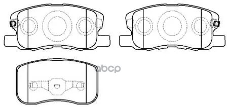 Колодки Тормозные Дисковые Передн Mitsubishi: C0lt HSB арт. HP9290