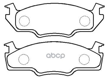 Колодки Тормозные Дисковые Vw: Golf, Passat, Santana HSB арт. HP9324