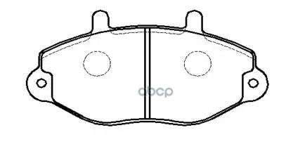Колодки Тормозные Дисковые Ford: Transit(15 Inch) HSB арт. HP9427