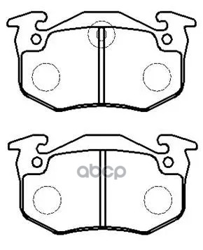 Колодки Тормозные Дисковые Renault: Clio, R19, Safrane, Megane HSB арт. HP9468
