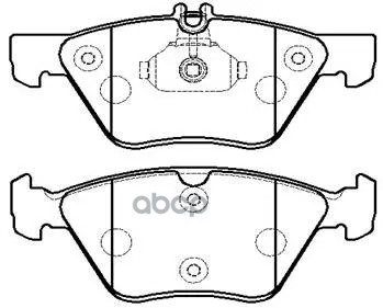 Колодки Тормозные Дисковые Benz W210, C208, R170 HSB арт. HP9560