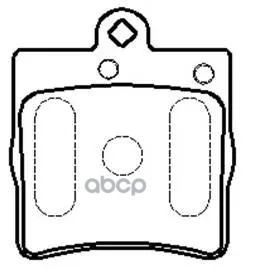 Колодки Тормозные Дисковые Benz W202, W210, C208, R170 HSB арт. HP9578