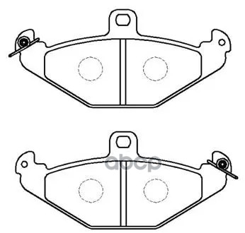 Колодки Тормозные Дисковые Renault: E Espace, R-21, Laguna 1: Chrysler: Viper HSB арт. HP9900
