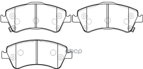 Колодки Тормозные Дисковые Передн Передн. Toyota: Avensis 09-, Auris, Verso HSB арт. HP9927