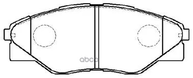 Колодки Тормозные Дисковые Toyota: Hilux 2.5, 3.0 2Wd 08.8- HSB арт. HP9993