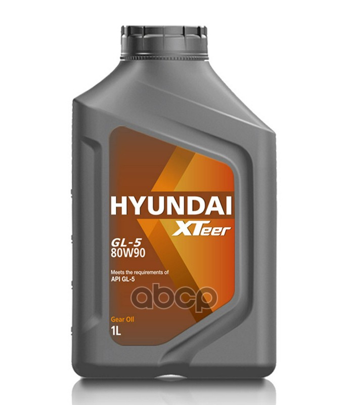Масло трансмиссионное минеральное Gear Oil-5 80W90 GL-5 1л HYUNDAI XTeer арт. 1011017