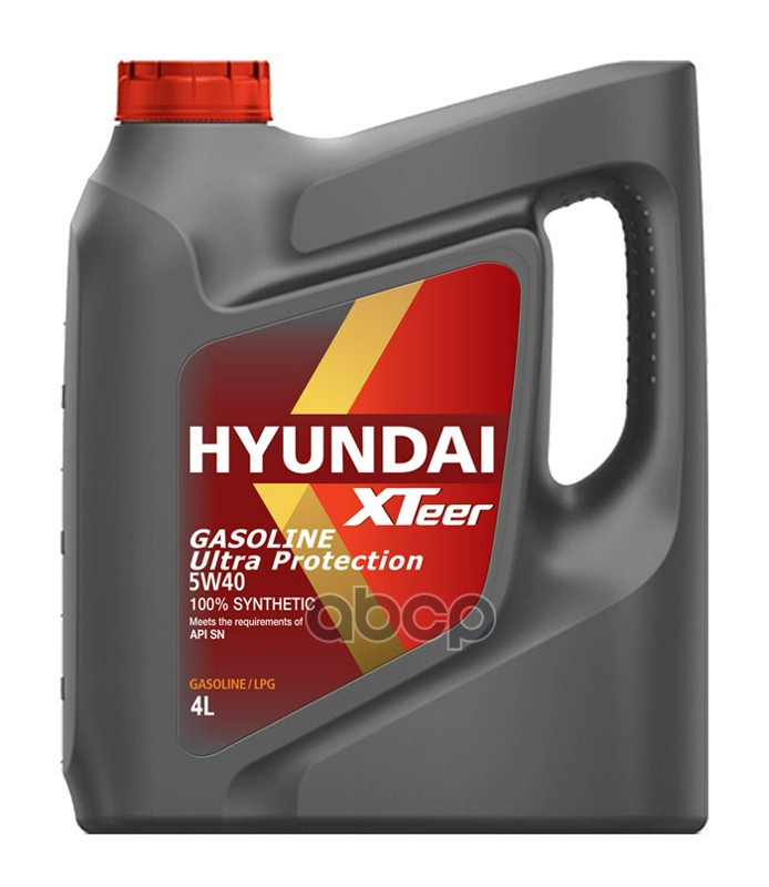 HYUNDAI XTeer Масло моторное HYUNDAI XTEER G800 SP/SQ 5W-40 4л 1041126
