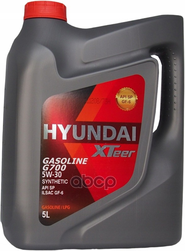 HYUNDAI XTeer Масло моторное HYUNDAI XTEER G700 SP 5W-30 5л 1051135