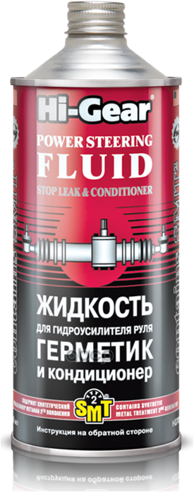 Универсальная жидкость для гидроусилителя руля. Герметик и кондиционер c 1л  946 мл Hi-Gear арт. hg7024