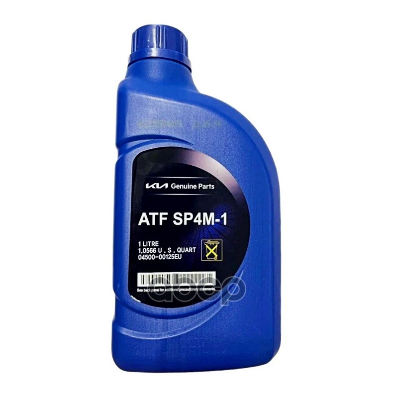 Масло Трансмиссионное Для Акпп Atf Sp4m-1, Минеральное  1Л 04500-00125EU Hyundai-KIA арт. 04500-00125EU
