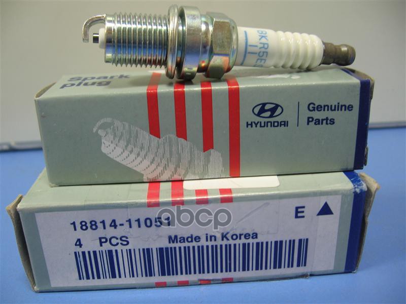 Свеча зажигания HYUNDAI ACCENT (ТагАЗ)/ELANTRA XD/GETZ/KIA CERATO/RIO 18814-11051 Hyundai-KIA арт. 18814-11051