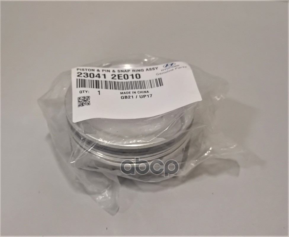 Поршень двигателя с пальцем Hyundai-KIA арт. 230412E010