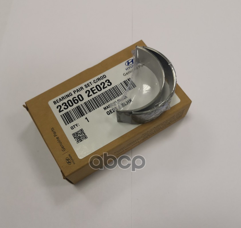 Вкладыши Шатунные Std Пара Orig Hyundai-KIA арт. 230602E023