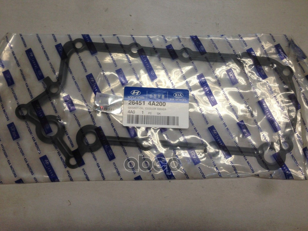 Прокладка маслоохладителя HYUNDAI H-1 (STAREX)07-2.5 Hyundai-KIA арт. 26451-4A200