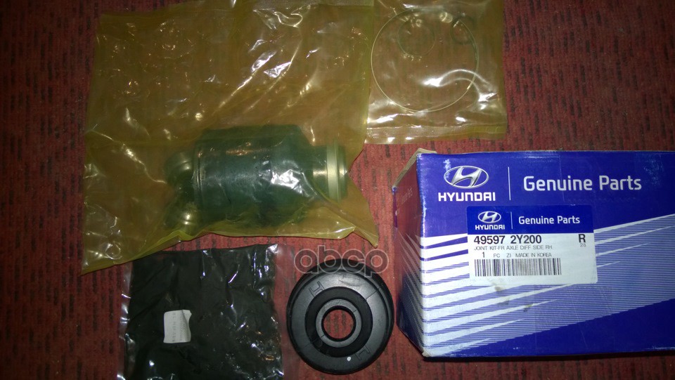 ШРУС передний внутренний R HYUNDAI/KIA 49597-2Y200 Hyundai-KIA арт. 49597-2Y200