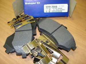 Колодки Тормозные Передние Елан/Матр -2Da31-2Da20 Hyundai-KIA арт. 581012DA40