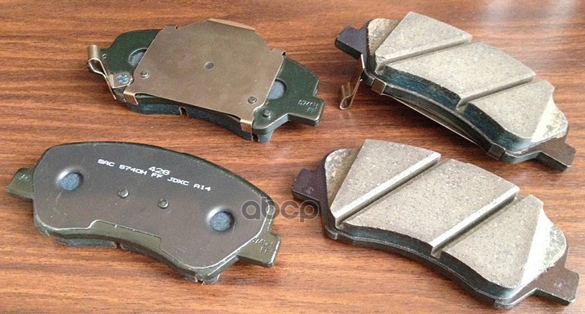 КОМПЛЕКТ ТОРМОЗНЫХ КОЛОДОК (4ШТ) 58101-A6A00 Hyundai-KIA арт. 58101-A6A00