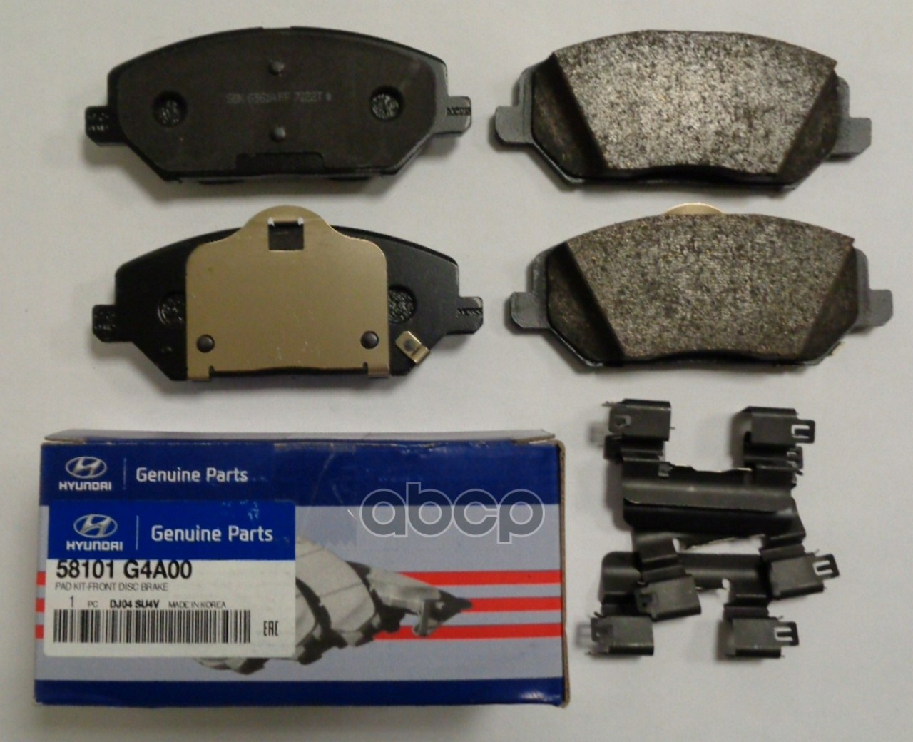 Колодки передние HYUNDAI/KIA 58101-G4A00 Hyundai-KIA арт. 58101-G4A00