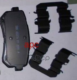 Колодки Тормозные Задние Hyundai/Kia 58302-2Ya31 Hyundai-KIA арт. 58302-2YA31