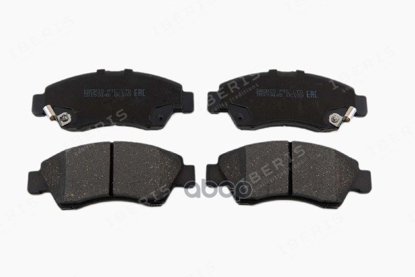 Колодки Тормозные Пер К-Т Honda Civic Vi, Jazz Ii IBERIS арт. IB153145