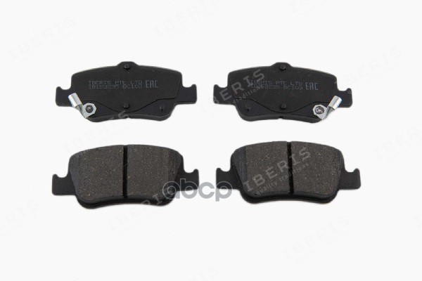 Колодки Тормозные Дисковые Задние, Комплект IBERIS арт. IB153235