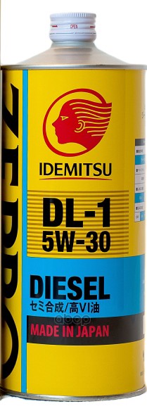 IDEMITSU Масло Моторное Полусинтетическое 1Л - Zepro Diesel Dl-1 5W30 (C2)