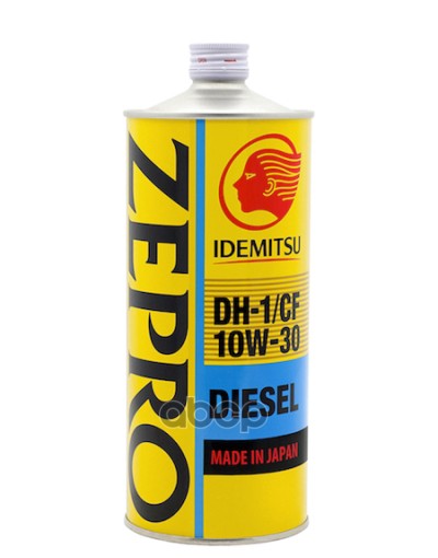 IDEMITSU Масло Моторное Минеральное 1Л - Zepro Diesel 10W30 (Dh-1, Cf)