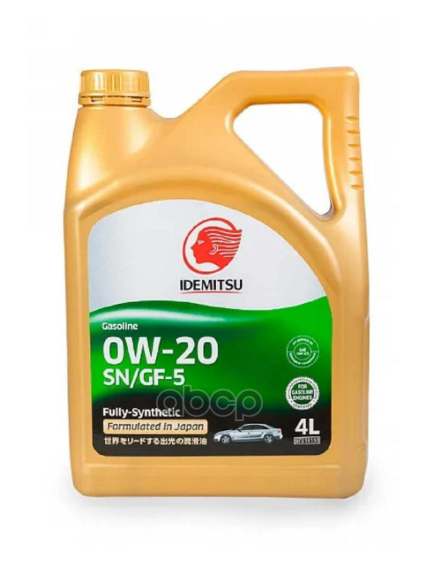 IDEMITSU Масло Моторное Idemitsu F-S Sn 0W-20 Синтетическое 4 Л 30011325-746L