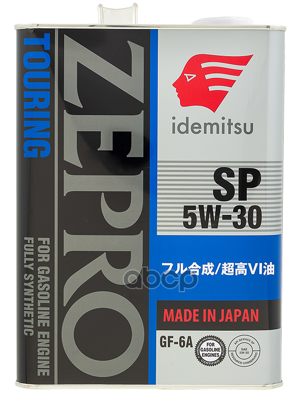 IDEMITSU Масло моторное IDEMITSU ZEPRO TOURING FS 5W-30 4 л 30014041-004