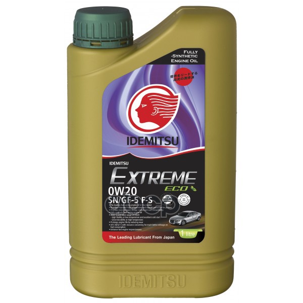 IDEMITSU Масло моторное синтетическое 0W20 SN, GF-5 1л