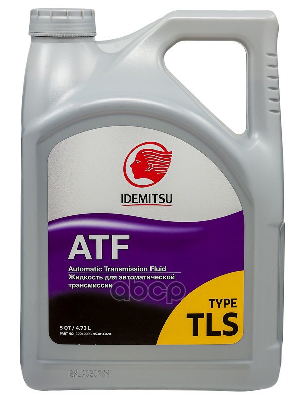 Масло Трансмиссионное Atf Type - Tls (Type T-Iv) (4 73 Л) IDEMITSU арт. 30040093-953