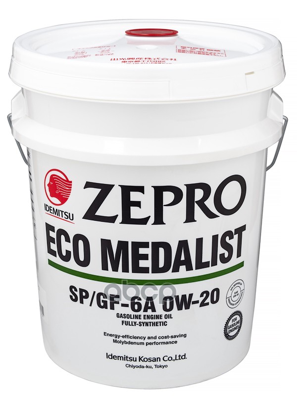 Моторное Масло Idemitsu Zepro Eco Medalist 0W-20 Sp/Gf-6A 20Л (4253-020) 4250-020 IDEMITSU арт. 4250-020