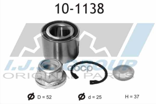 Подшипник Ступичный Задн Renault: Clio I 1.2 (B/C/S577, B/C57r) 01/91-12/96, 1.2 (5/357K, 5/357Y) Без Abs 01/96-09/98, 1.4, 1...