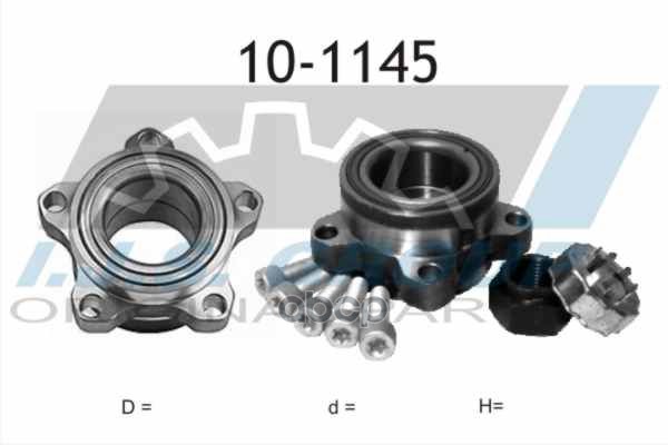 Ступица Колеса Ford: Transit 2.0 Di/2.0 Tdci/2.3 16V/2.4 Di/2.4 Tdci/2.4 Tde 00-06, Transit 2.0 Di/2.0 Tdci/2.3 16V Rwd/2.4 D...