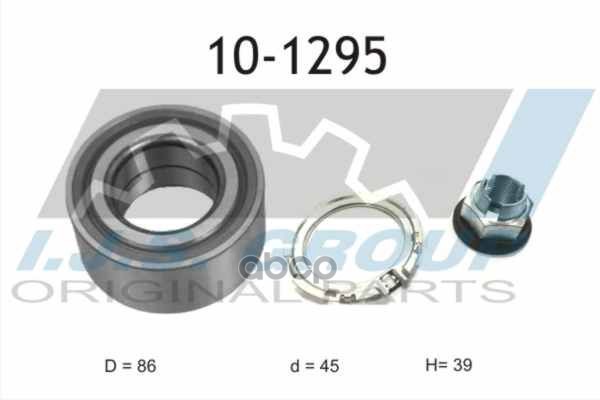 Подшипник Ступичный Nissan: Primastar 2.0D 01- IJS арт. 10-1295