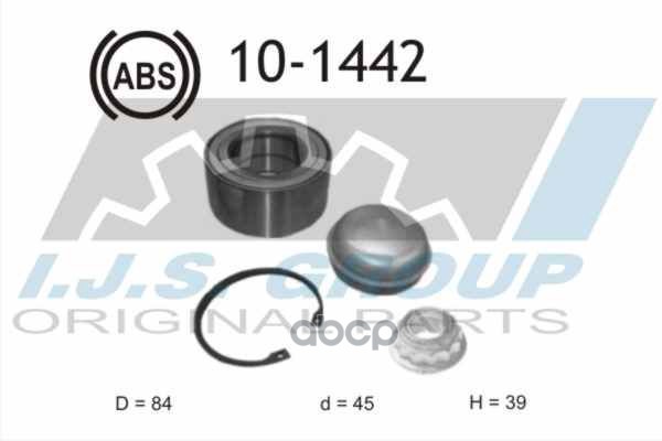 Подшипник Ступичный Mercedes-Benz: A-Class (W169) 04-12 IJS арт. 10-1442