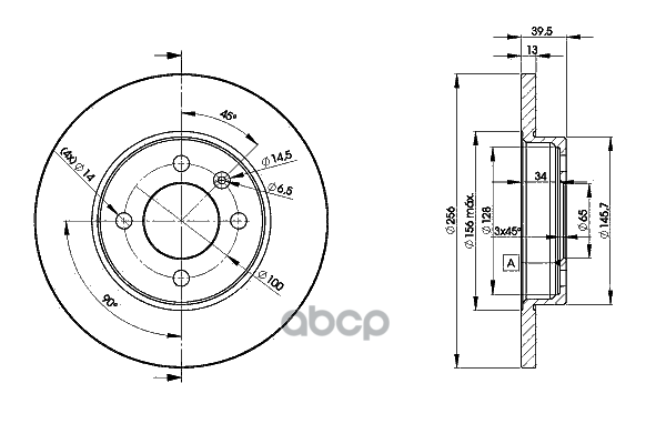 Диск тормозной Icer арт. 78bd3392