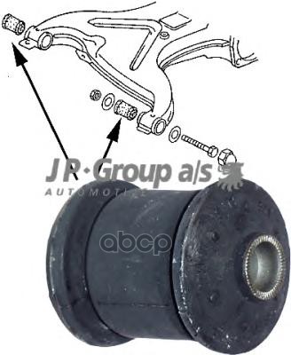 Сайлентблок Задней Балки | Зад Лев | JP Group арт. 1150301000