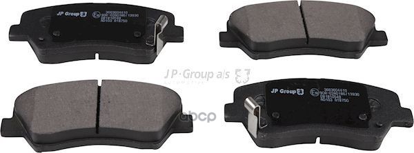 Компл.торм.колодок  диск.тормоз JP Group арт. 3663604410