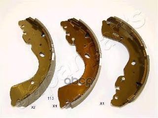 Колодки торм. бараб. Navara (D40) 2.5dCi (05-) Japanparts арт. gf113af