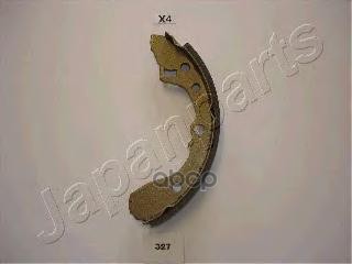 Колодки задн.бараб.Mazda 323 BF 85-89 Japanparts арт. gf327af