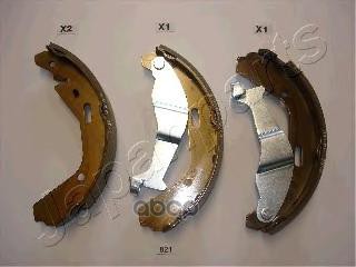 Колодки торм.бараб. Japanparts арт. gf821af