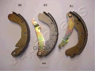Колодки задн.бараб.Opel Corsa B Japanparts арт. gf996af