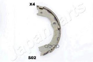 Колодки торм.бараб.h/b Kia Sorento 09- Japanparts арт. gfs02af