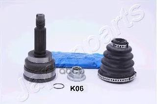 ШРУС  комплект Kia Rio 1.3 (00-05) Japanparts арт. gik06