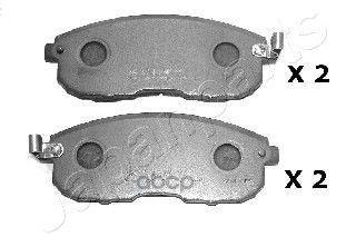Колодки Тормозные Дисковые, Комплект | Перед | Japanparts арт. PA165AF